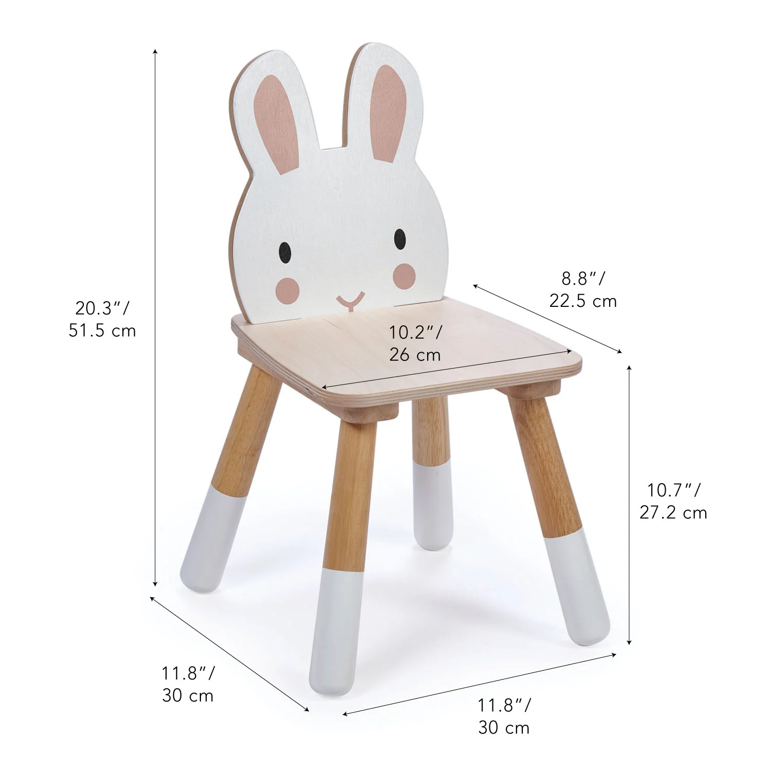 TL8812-forest-rabbit-chair-size